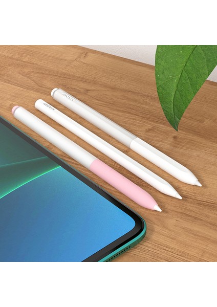 Xiaomi Smart Pen (Gen 2) Için Stylus Pen Koruyucu Kılıf,silikon+Pc Kalem Kapağı-Beyaz (Yurt Dışından)