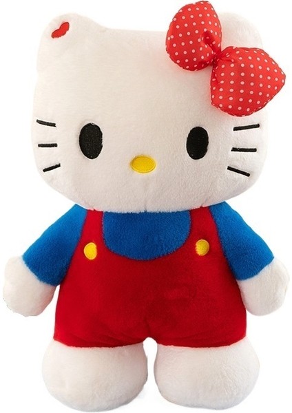 Kt Kedi Karikatür Peluş Oyuncak Sevimli Hello Kitty Bebek (Yurt Dışından)