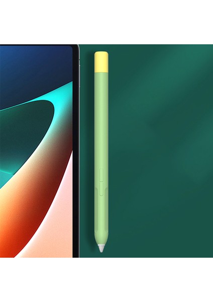 Xiaomi Akıllı Kalem Için Koruyucu Kılıf (Gen 2), Çift Kalem Kapaklı Sıvı Silikon Stylus Kalem Kapağı-Beyaz (Yurt Dışından)