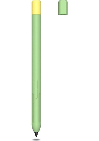 Xiaomi Inspired Stylus Kaymaz Kılıf Için Sıvı Silikon Tutucu Kol Cilt Kapağı Kalem Kapağı-Yeşil (Yurt Dışından)