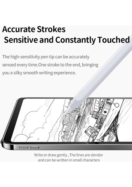 Coostart Pencil A1 Tabletler Için Manyetik Aktif Kapasitif Stylus Kalem (Yurt Dışından)