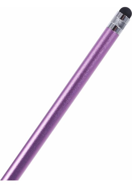 2 Adet Pasif Stylus Kalem Pürüzsüz Yazma Çizim Dokunmatik Ekran Kalemi Çift Silikon Ipuçları-Mor (Yurt Dışından) modelleri