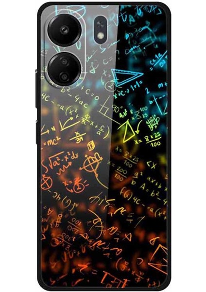 Xiaomi Redmi 13C 4g Kılıf Desen Baskı Temperli Cam Cep Telefonu Kapak Formülü Için (Yurt Dışından)