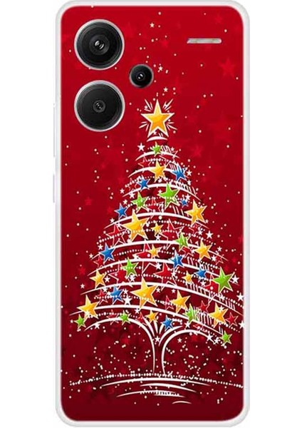 Xiaomi Redmi Note 13 Pro+5g Kılıf Yumuşak Tpu Telefon Kapağı Mutlu Noeller-Yıldızlı Noel Ağacı Için (Yurt Dışından)