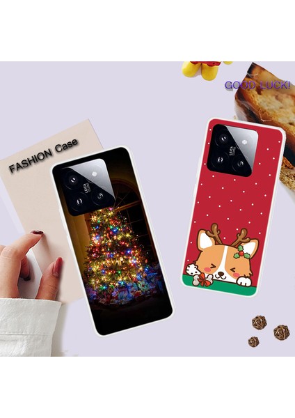 Xiaomi 14 Pro Merry Christmas Kılıf Yumuşak Tpu Slim Fit Koruyucu Telefon Kapağı-Noel Su Isıtıcısı (Yurt Dışından) fiyatları