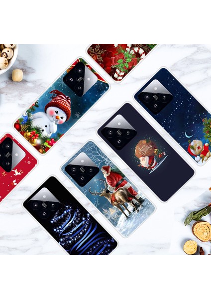 Xiaomi 14 Pro Merry Christmas Kılıf Yumuşak Tpu Slim Fit Koruyucu Telefon Kapağı-Noel Su Isıtıcısı (Yurt Dışından) fırsatları