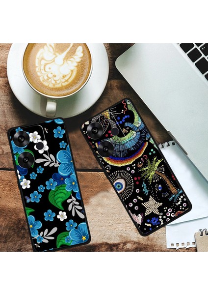 Xiaomi Poco F6 5g Kılıf Desen Baskı Yumuşak Tpu Cep Telefonu Kapağı-Mor Yaprak Çiçek Için (Yurt Dışından) fiyatları