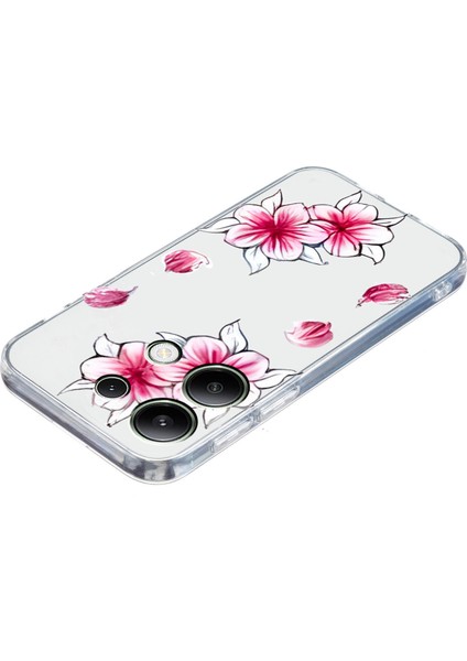 Xiaomi Redmi Note 13 5g Kılıf Ince Tpu Telefon Kapak Desen Baskı-Kiraz Çiçeği (Yurt Dışından) fırsatları