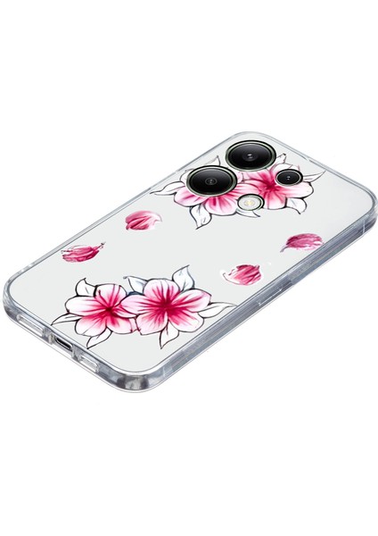 Xiaomi Redmi Note 13 5g Kılıf Ince Tpu Telefon Kapak Desen Baskı-Kiraz Çiçeği (Yurt Dışından) indirimleri