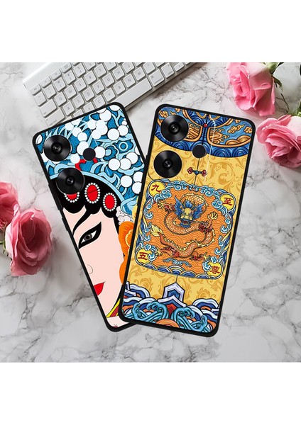 Xiaomi Redmi Turbo 3 5g Kılıf Için Şık Desenli Yumuşak Tpu Telefon Kapağı-Çiçek ve Balık (Yurt Dışından) fiyatları
