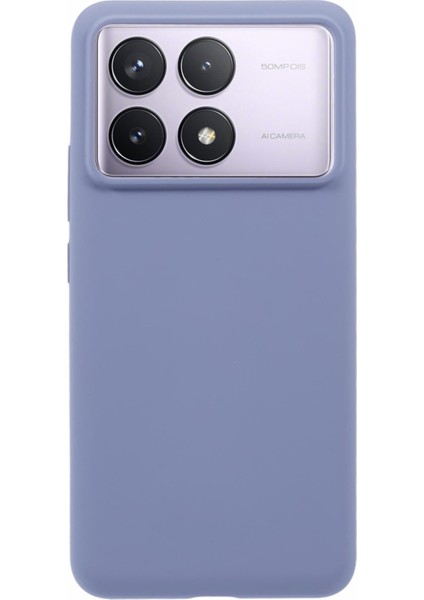 Xiaomi Poco F6 Pro 5g Kılıf Sıvı Silikon Cep Telefonu Kapağı-Mavi (Yurt Dışından)
