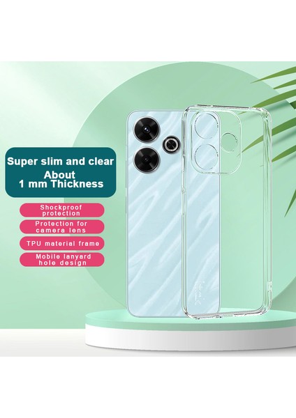 Imak Ux-5 Serisi Xiaomi Redmi 13 5g/13 4g Şeffaf Kılıf Koruyucu Yumuşak Tpu Ince Telefon Kapağı (Yurt Dışından) fırsatları