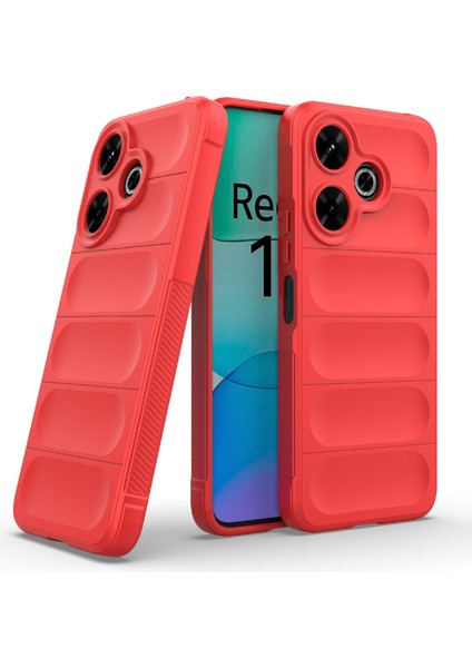 Xiaomi Redmi 13 5g/13 4g Kılıf Tpu Koruyucu Arka Kapak-Kırmızı (Yurt Dışından) fiyatları