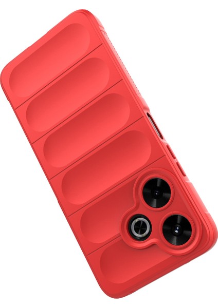Xiaomi Redmi 13 5g/13 4g Kılıf Tpu Koruyucu Arka Kapak-Kırmızı (Yurt Dışından) modelleri