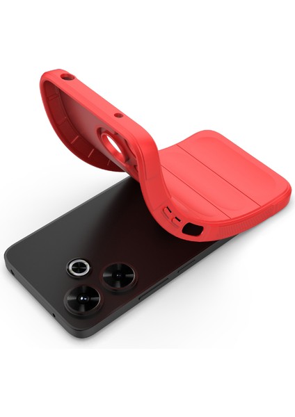 Xiaomi Redmi 13 5g/13 4g Kılıf Tpu Koruyucu Arka Kapak-Kırmızı (Yurt Dışından) fırsatları