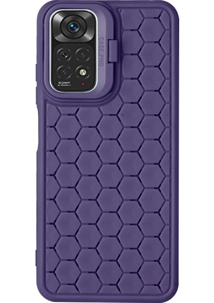 Xiaomi Redmi Note 11 4g (Qualcomm) Kılıf Isı Dağılımı Kickstand Tpu Telefon Kapağı-Mor Için (Yurt Dışından) fiyatları