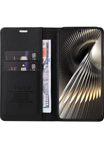 Yıkatu Xiaomi Redmi Turbo 3 5g Kılıf Pu Deri Cüzdan Folyo Telefon Kapağı-Siyah (Yurt Dışından) fiyatları