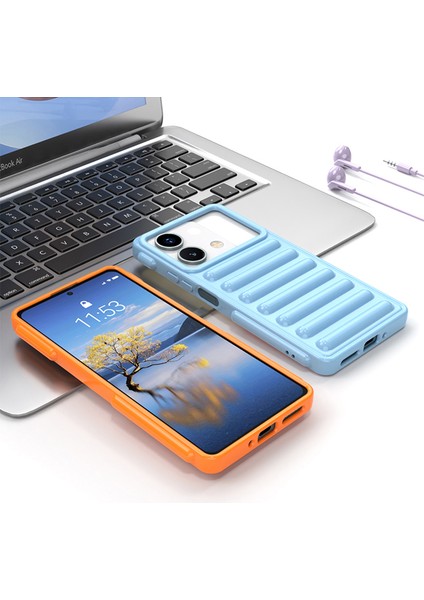 Kapsül Serisi Xiaomi Redmi Note 13 5g Kılıf Çizilmez Esnek Tpu Nervürlü Telefon Kapağı-Siyah (Yurt Dışından) indirimleri