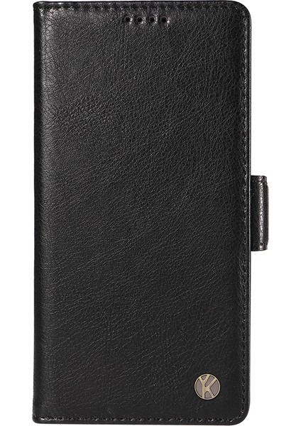 Yıkatu Xiaomi Redmi Için 13 5g/13 4g Anti-Scratch Pu Deri Halkalı Telefon Kılıfı Kılıfı Cüzdan Telefon Kapağı-Siyah (Yurt Dışından)