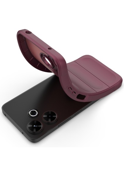 Xiaomi Redmi 13 5g/13 4g Kılıf Tpu Koruyucu Arka Kapak-Şarap Kırmızısı Için (Yurt Dışından) fırsatları