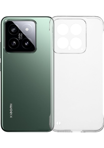Xiaomi 14 Pro Çerçevesiz Kılıf Pc Telefon Kapağı Yüksek Şeffaflık Için (Yurt Dışından)