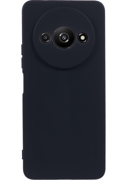 Xiaomi Redmi A3 Kılıf Darbeye Dayanıklı 2.0mm Tpu Telefon Kapağı-Siyah (Yurt Dışından)