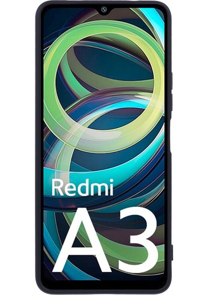 Xiaomi Redmi A3 Kılıf Darbeye Dayanıklı 2.0mm Tpu Telefon Kapağı-Siyah (Yurt Dışından) fiyatları