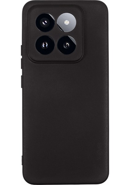 X-Level Guardian Serisi Xiaomi 14 Pro Kılıf Anti-Damla Mat Yumuşak Tpu Telefon Kapağı-Siyah (Yurt Dışından)