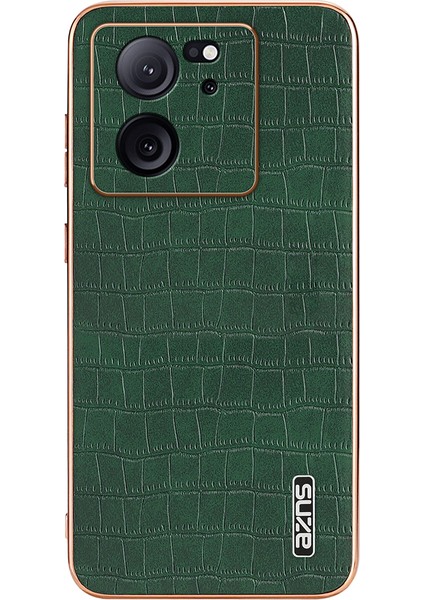 Azns Xiaomi Redmi K60 Ultra Kılıf Timsah Doku Galvanik Pu + Tpu Telefon Kapağı-Yeşil (Yurt Dışından) indirimleri