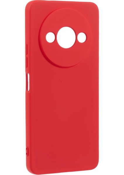 Xiaomi Redmi A3 Kılıf Darbeye Dayanıklı 2.0mm Tpu Telefon Kapağı-Kırmızı (Yurt Dışından) modelleri