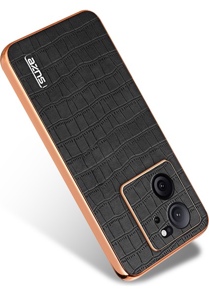Azns Xiaomi Redmi K60 Ultra Kılıf Timsah Doku Galvanik Pu + Tpu Telefon Kapağı-Siyah (Yurt Dışından) fırsatları