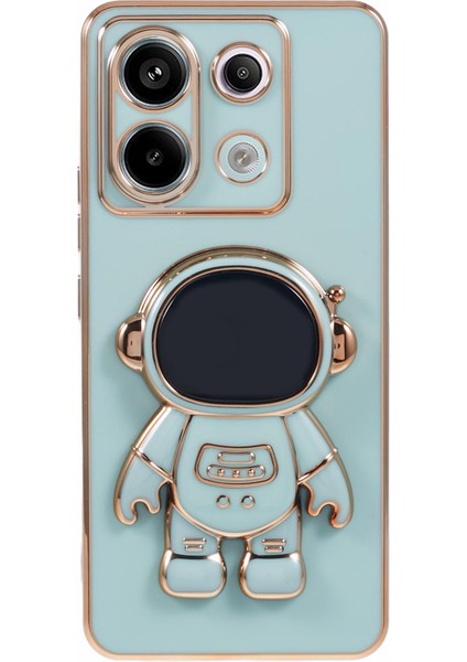 Xiaomi Redmi Note 13 Pro 5g Kılıf Astronot Gizli Kickstand Tpu Telefon Kapağı-Yeşil (Yurt Dışından)