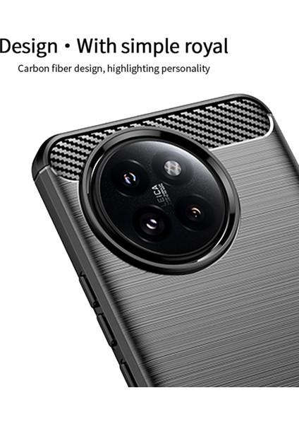 Xiaomi 14 Civi 5g Kılıf Fırçalanmış Tpu Telefon Kapağı-Mavi Için (Yurt Dışından) fırsatları