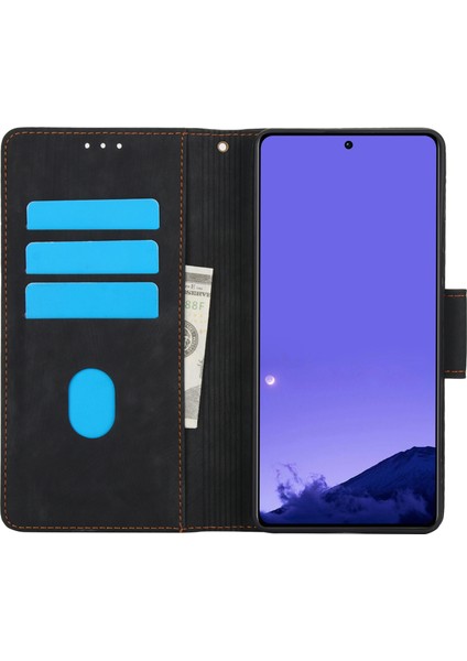 Xiaomi Redmi Note 13 Pro 5g Kılıf Desenli Baskı Deri Telefon Kapağı-Siyah (Yurt Dışından) fiyatları