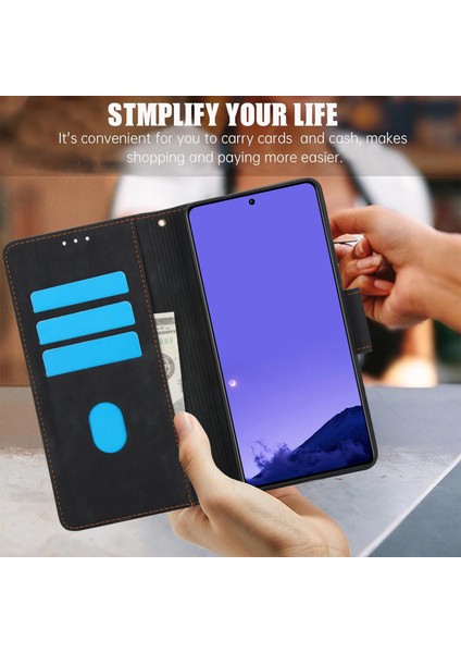 Xiaomi Redmi Note 13 Pro 5g Kılıf Desenli Baskı Deri Telefon Kapağı-Siyah (Yurt Dışından) indirimleri