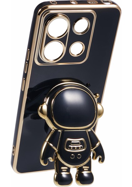 Xiaomi Redmi Note 13 Pro 5g Kılıf Astronot Gizli Kickstand Tpu Telefon Kapağı-Siyah (Yurt Dışından) fırsatları