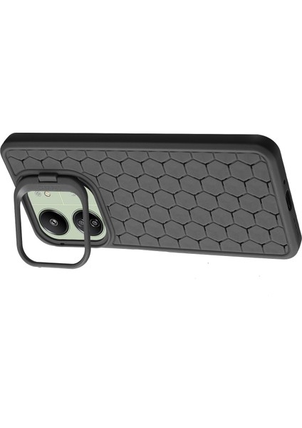 Xiaomi Redmi 13C 4G/13C 5g Tpu Telefon Kılıfı Kickstand-Siyah Için (Yurt Dışından) modelleri