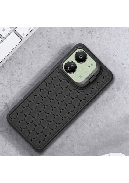 Xiaomi Redmi 13C 4G/13C 5g Tpu Telefon Kılıfı Kickstand-Siyah Için (Yurt Dışından) indirimleri