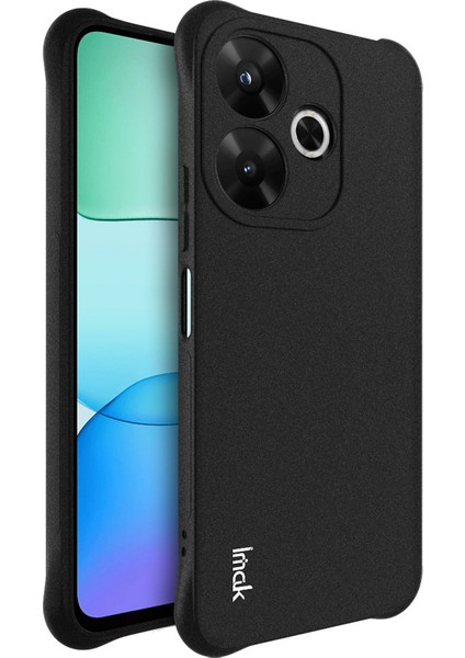 Imak For Xiaomi Redmi 13 5g/13 4g Kılıf Tpu Telefon Kapağı Hava Koruma Köşeleri-Siyah (Yurt Dışından)