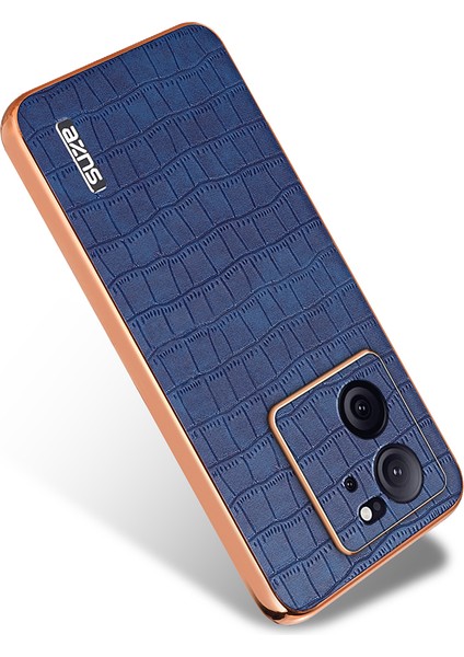 Azns Xiaomi Redmi K60 Ultra Kılıf Timsah Doku Galvanik Pu+Tpu Telefon Kapağı-Mavi (Yurt Dışından) fırsatları