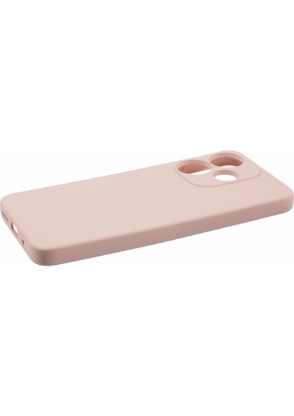 Xiaomi Redmi 13 5g/4g Kılıf Yumuşak Fiber Astar Tpu Telefon Kapağı Slim Fit-Pembe (Yurt Dışından)