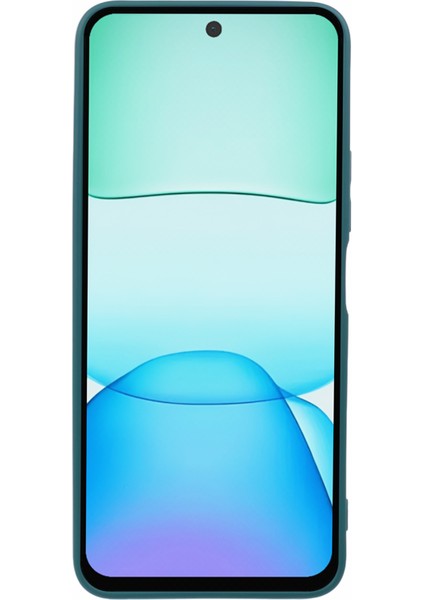 Xiaomi Redmi 13 5g/4g Kılıf Yumuşak Fiber Astar Tpu Telefon Kapağı Slim Fit-Ordu Yeşili Için (Yurt Dışından)