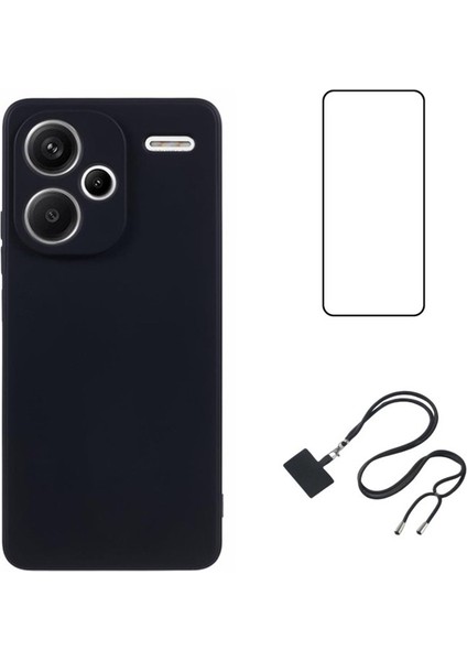Wanlonfeng Rb1 Serisi Xiaomi Redmi Için Not 13 Pro+5g Kılıf Koruyucu Ince Tpu Telefon Kabuk-Siyah (Yurt Dışından)