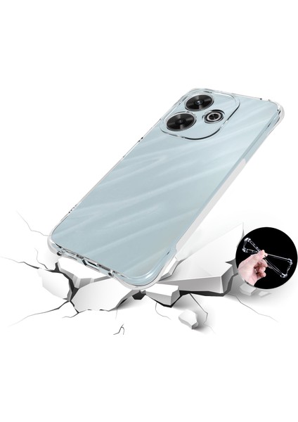 Xiaomi Poco M6 Plus 5g Kılıf Çizilmez Şeffaf Tpu Telefon Kapağı Için (Yurt Dışından) modelleri
