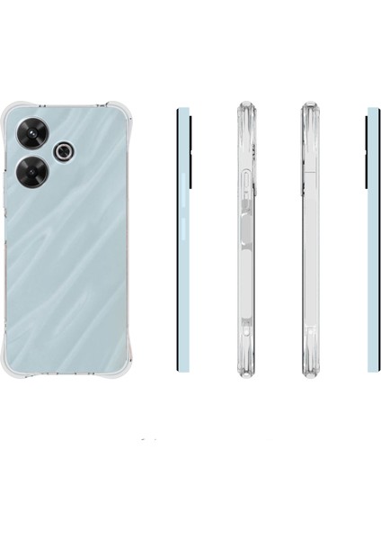 Xiaomi Poco M6 Plus 5g Kılıf Çizilmez Şeffaf Tpu Telefon Kapağı Için (Yurt Dışından) indirimleri
