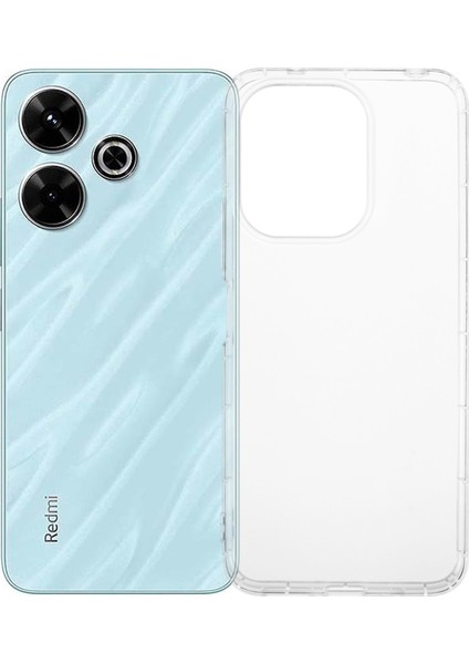 Xiaomi Redmi 13 5g/13 4g Şeffaf Kılıf Anti-Drop Tpu Telefon Kapağı (Büyük Arka Lens Deliği) Için (Yurt Dışından)