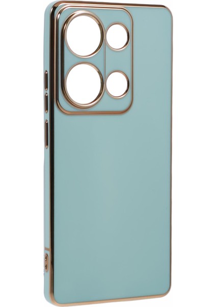 Xiaomi Redmi Note 13 Pro 4g Kılıf Tpu Telefon Kapağı 6d Galvanik Estetik Trendy-Cyan Için (Yurt Dışından) modelleri