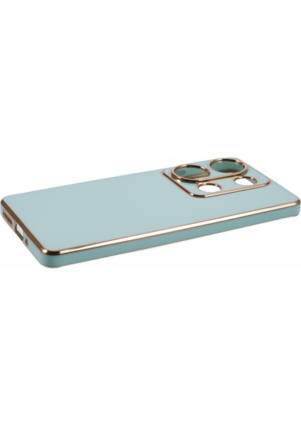 Xiaomi Redmi Note 13 Pro 4g Kılıf Tpu Telefon Kapağı 6d Galvanik Estetik Trendy-Cyan Için (Yurt Dışından) indirimleri