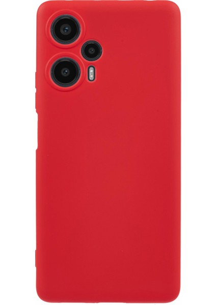 Xiaomi Poco F5 5g Kılıf 2.0mm Tpu Telefon Kılıfı Fiber Astar-Kırmızı (Yurt Dışından)