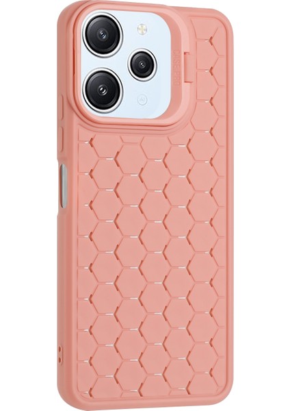 Xiaomi Redmi 12 4g Kılıf Için Isı Dağılımı Kickstand Tpu Arka Kapak-Pembe (Yurt Dışından)